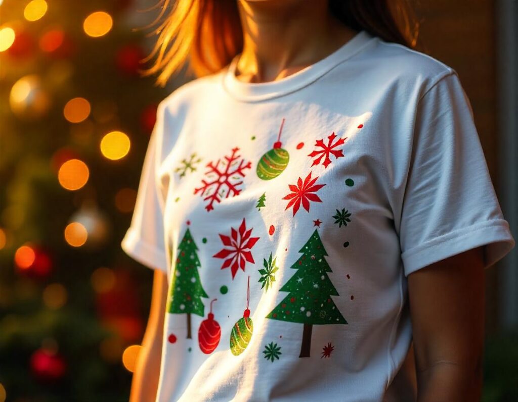 Create Festive Apparel with Christmas Transfers